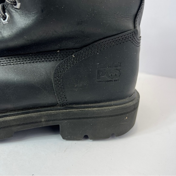 Timberland PRO Mens Sawhorse 6" Composite Safety Toe Black Size 11.5M - Picture 7 of 12